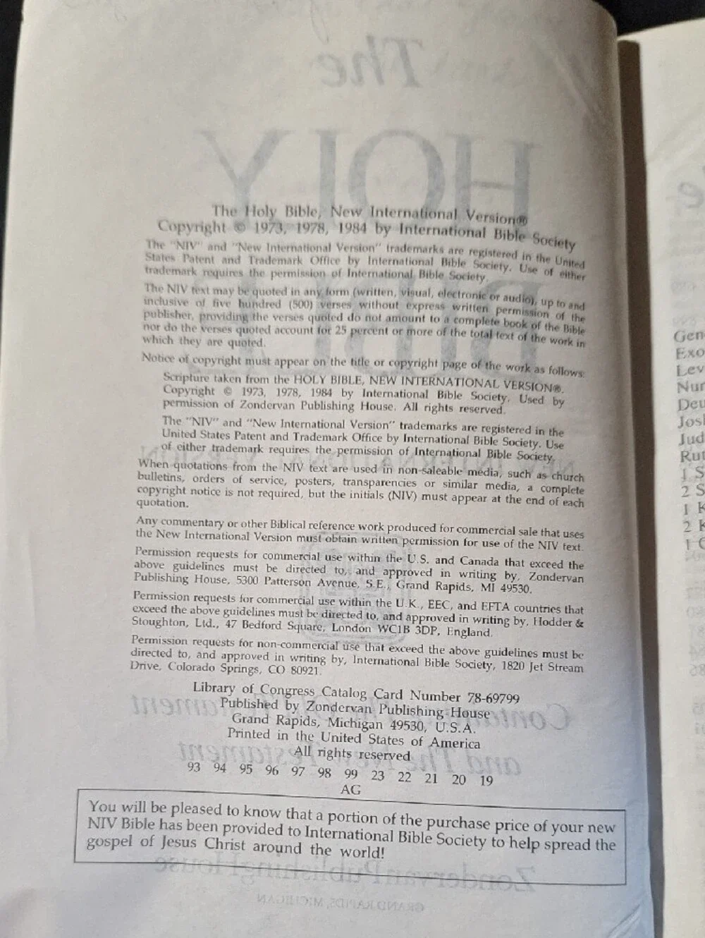 Holy Bible make bundle